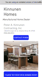 Mobile Screenshot of kinnunenhomes.com
